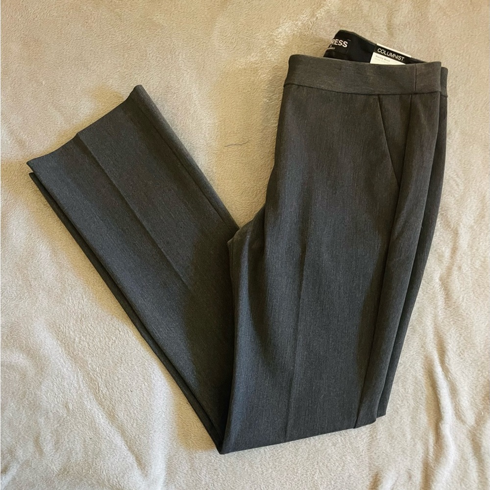 NWT Express Columnist Charcoal Grey Pants